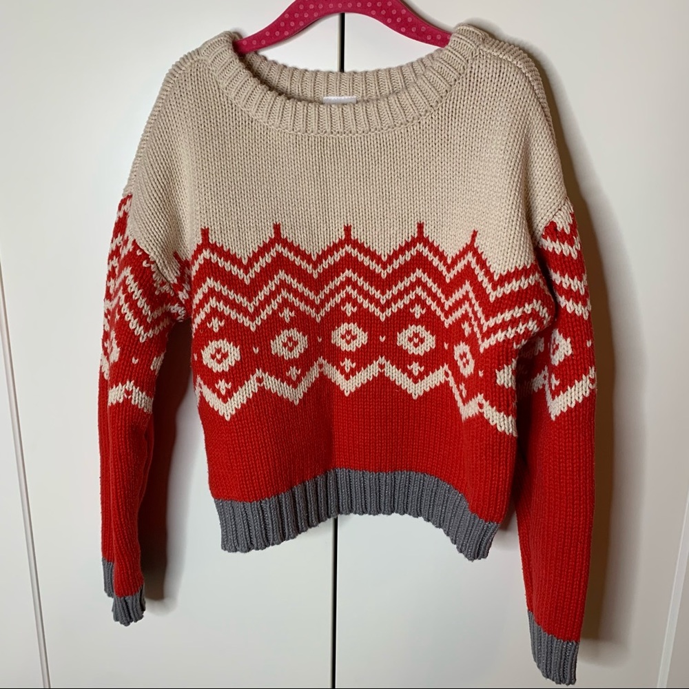 Girl’s Crazy 8 Winter Ski Sweater